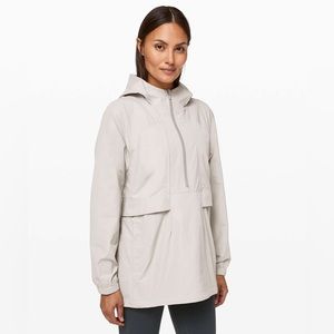 lululemon athletica Light Gray Utility Jacket